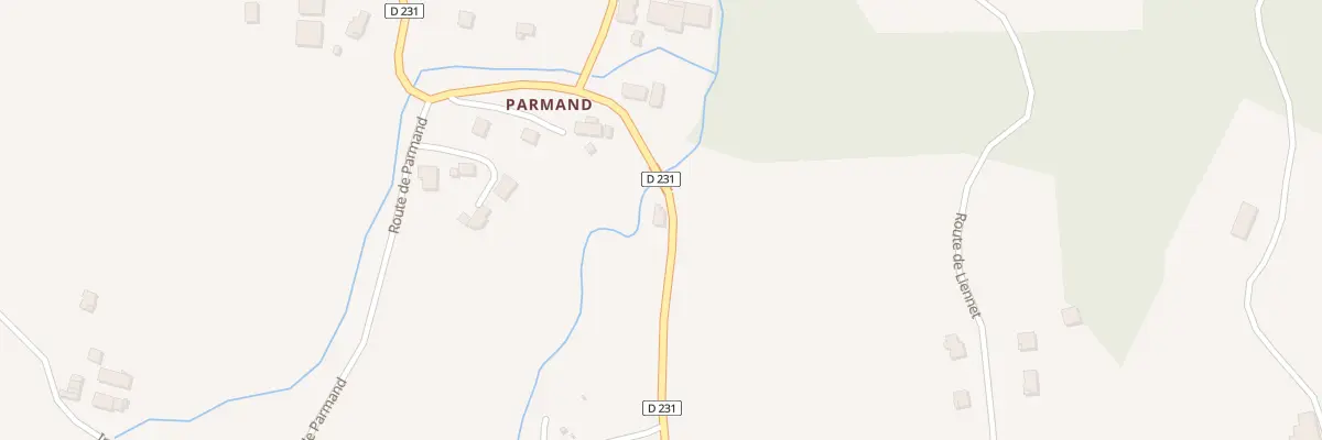 Plan du 2625 Rte du Clergeon à Moye