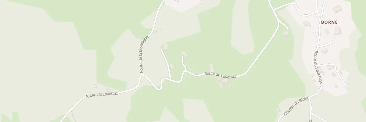 Plan du 970 Rte de Lovettaz à Montagnole