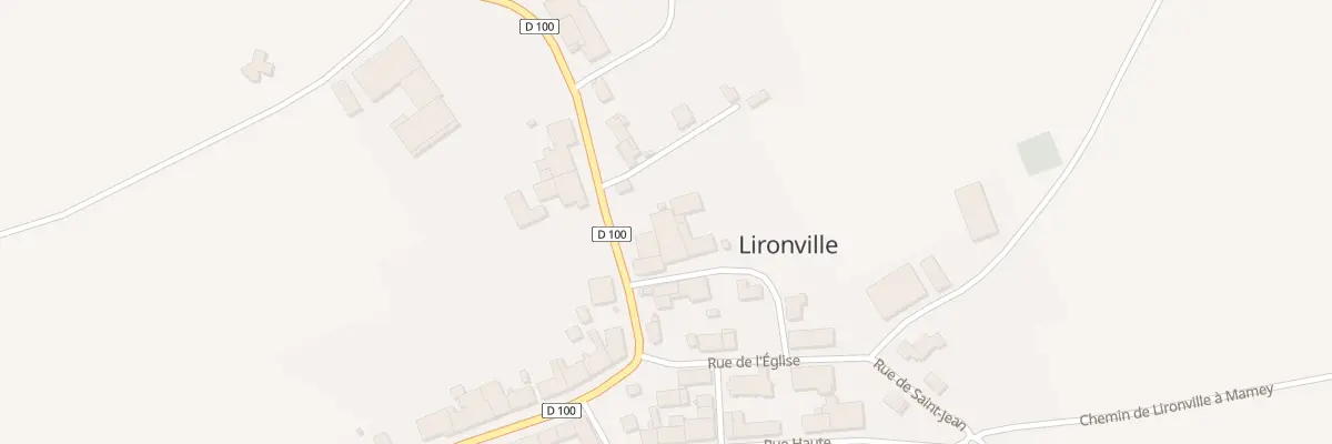Plan du 3 Rue Basse à Lironville