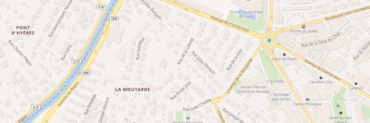 Plan du 133 Rue de la Liberté à Chambéry