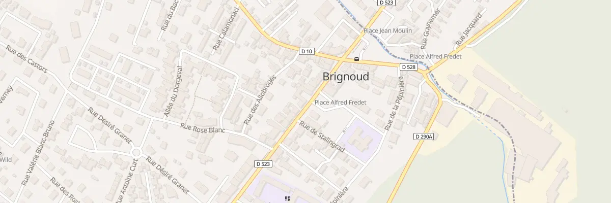 Plan du 14 Bd de la Libération à Villard-Bonnot
