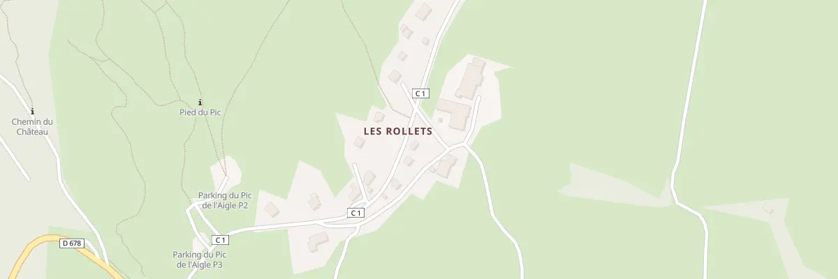 Plan du 6 Ham des Rollets à La Chaux-du-Dombief