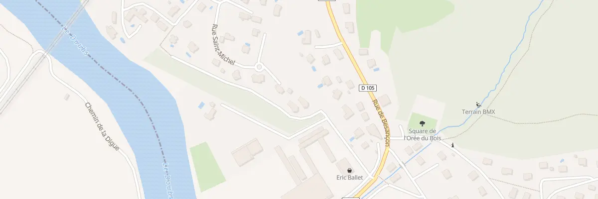 Plan du 3D Rue de Besancon à Montferrand-le-Château