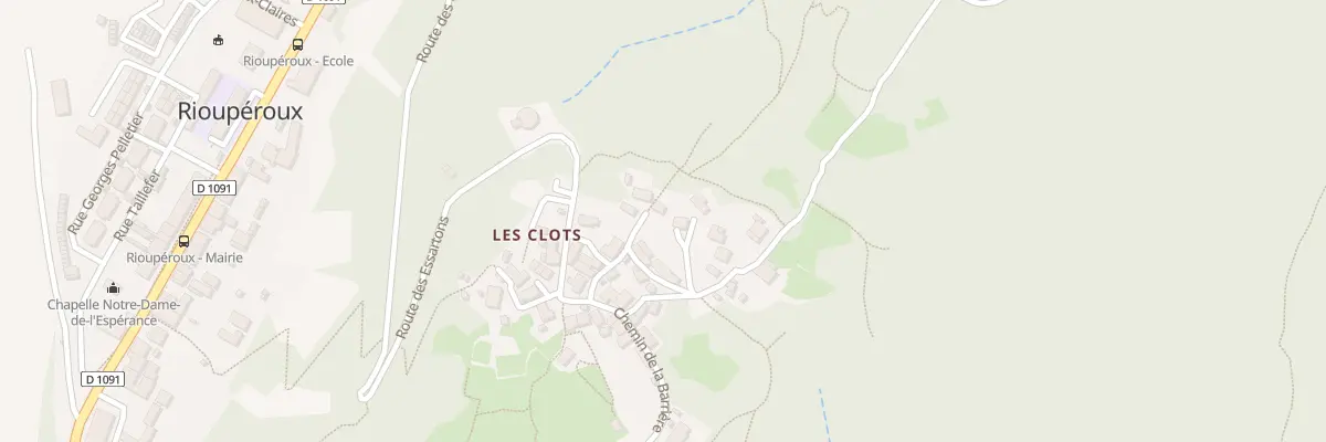Plan du 5 Rue du Carrelet à Livet-et-Gavet