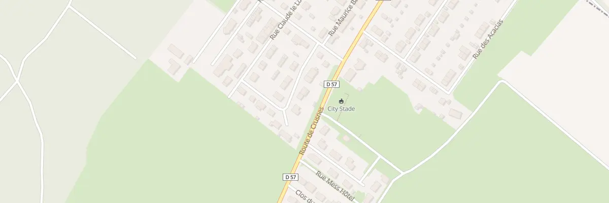 Plan du 9 Rue Marechal Lyautey à Errouville