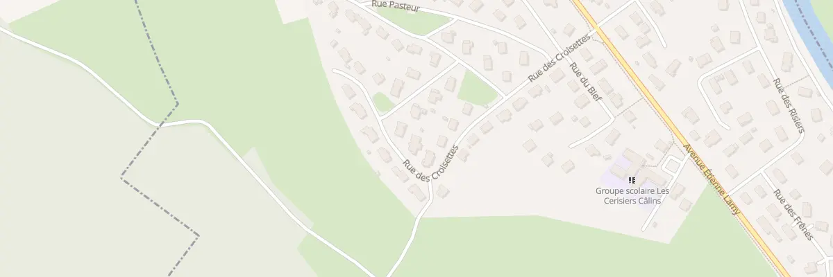 Plan du 10 Rue des Croisettes à Cize