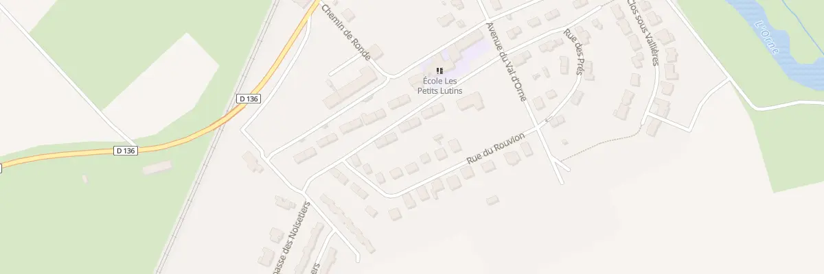 Plan du 9 Rue du Rouvion à Hatrize