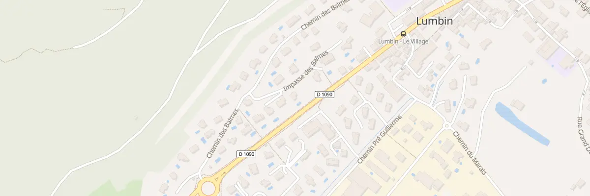Plan du 94 Imp des Balmes à Lumbin