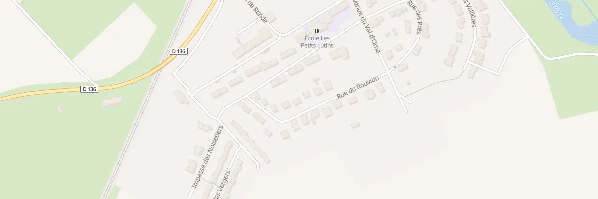 Plan du 23 Rue du Rouvion à Hatrize