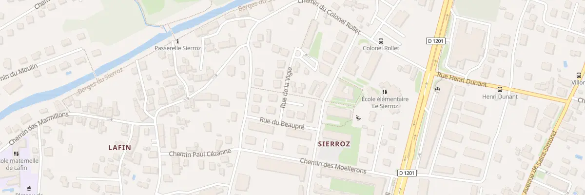 Plan du 26 Rue du Beaupré à Aix-les-Bains