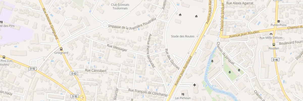 Plan du 54 Rue des Violettes à Toulon