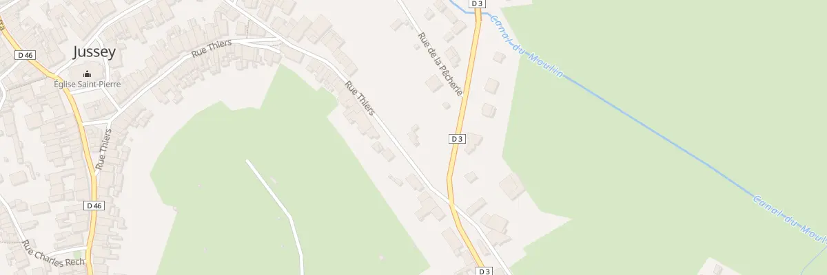 Plan du 79 Rue Thiers à Jussey