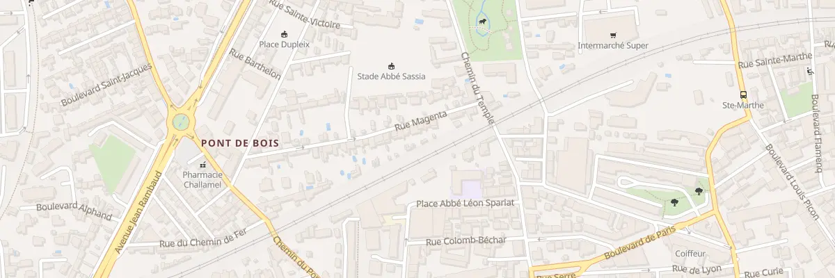 Plan du 31 Rue Magenta à Toulon