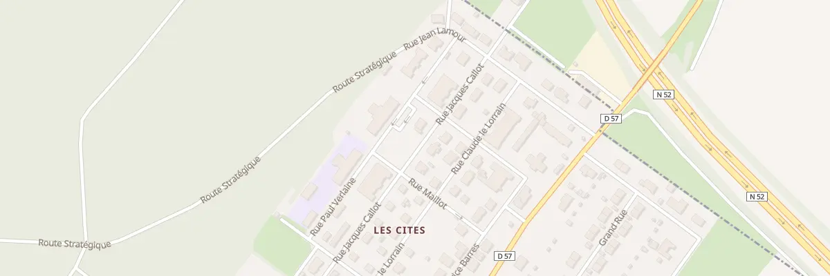 Plan du 7 Rue Jacques Callot à Errouville