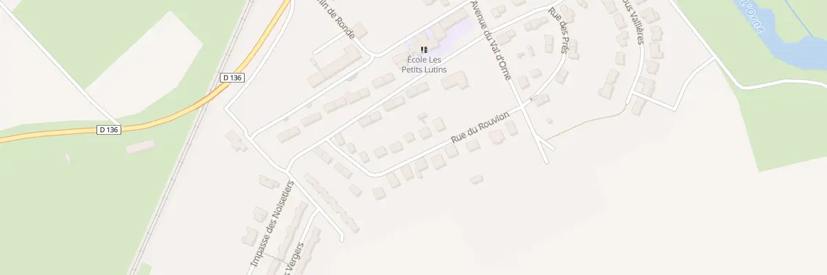 Plan du 25 Rue du Rouvion à Hatrize