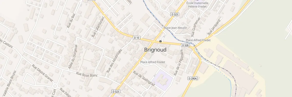Plan du 12 Bd de la Libération à Villard-Bonnot