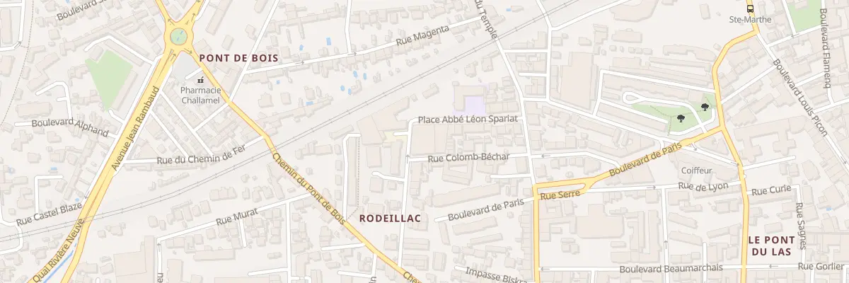 Plan du 3 Bd Pierre Laugier à Toulon