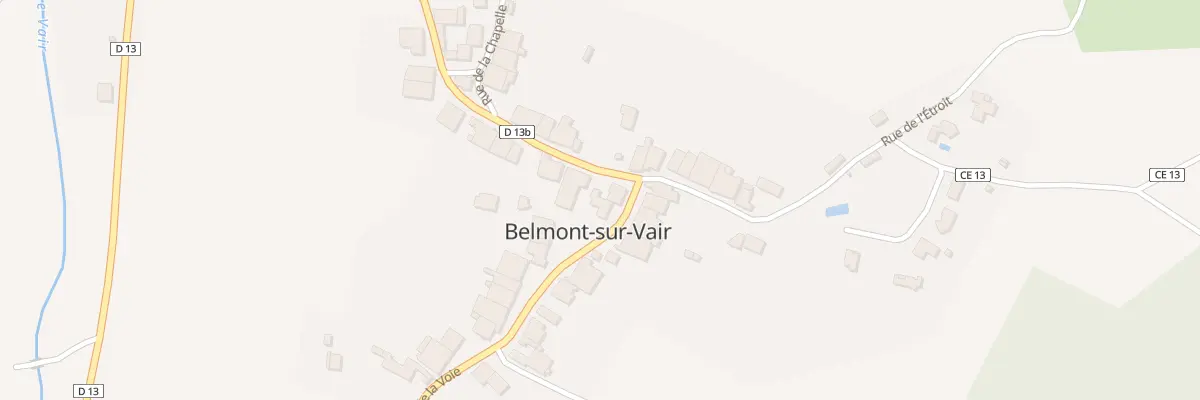 Plan du 31 Rue du Château à Belmont-sur-Vair