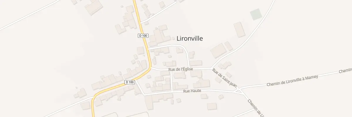 Plan du 3 Rue de l’Eglise à Lironville