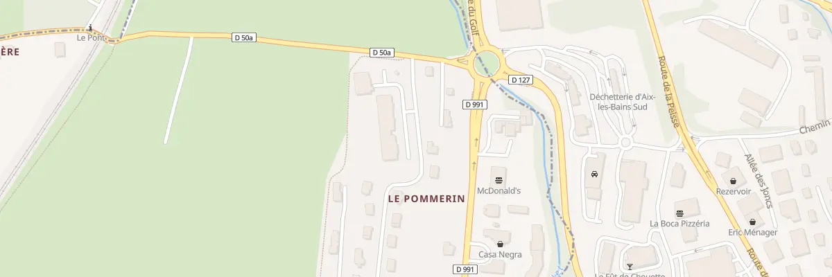 Plan du 80 Che du Pommerin à Viviers-du-Lac
