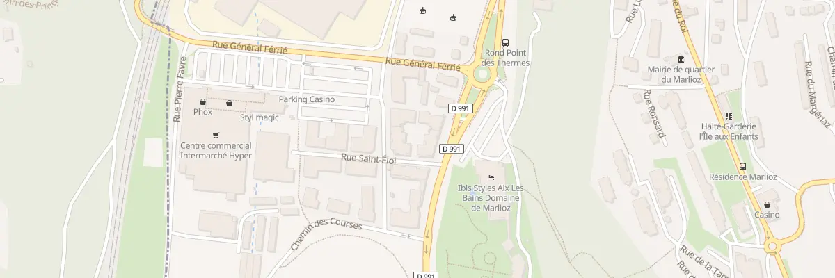 Plan du 4 Rue Saint Éloi à Aix-les-Bains
