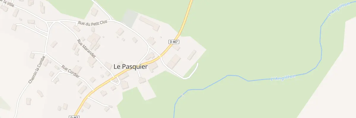 Plan du 1 Grande Rue au Pasquier