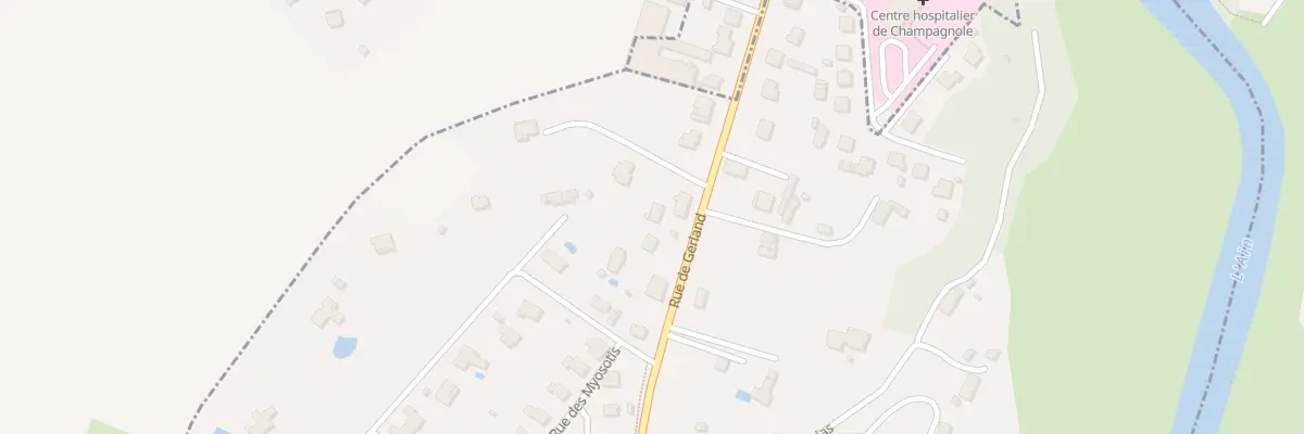 Plan du 8 Rue de Gerland à Cize