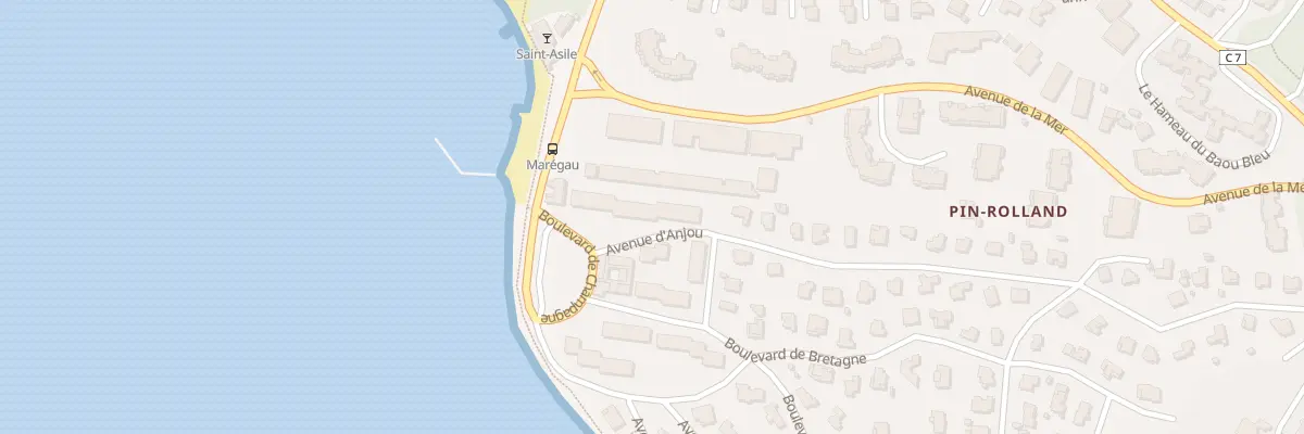 Plan du 1 Av de Provence à Saint-Mandrier-sur-Mer