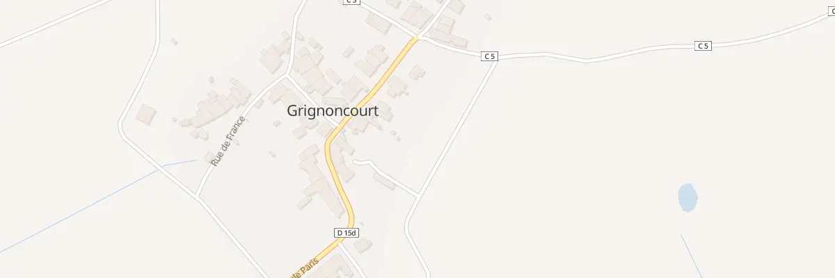 Plan du 40 Rue de Monthureux à Grignoncourt
