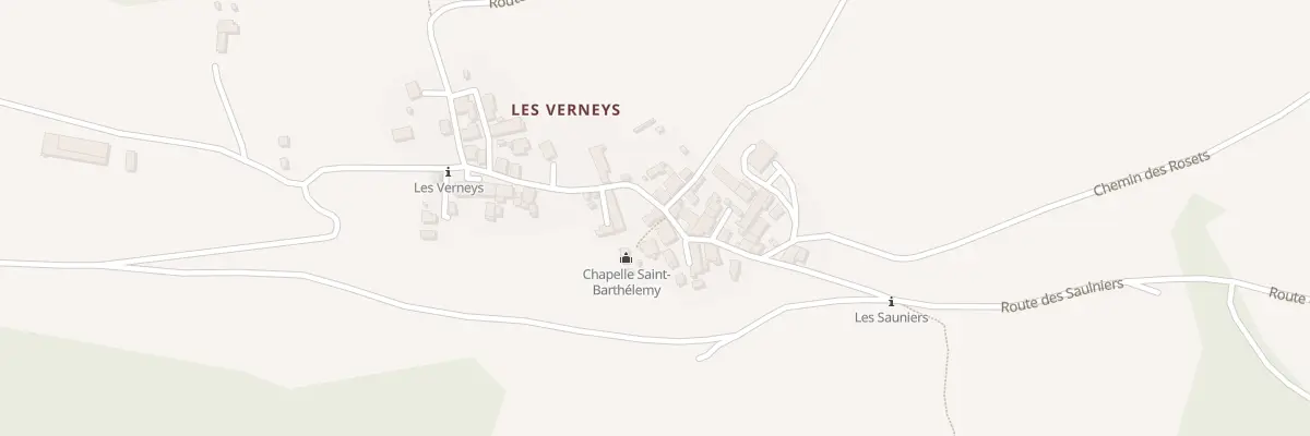 Plan du 266 Rte des Saulniers à Valbonnais