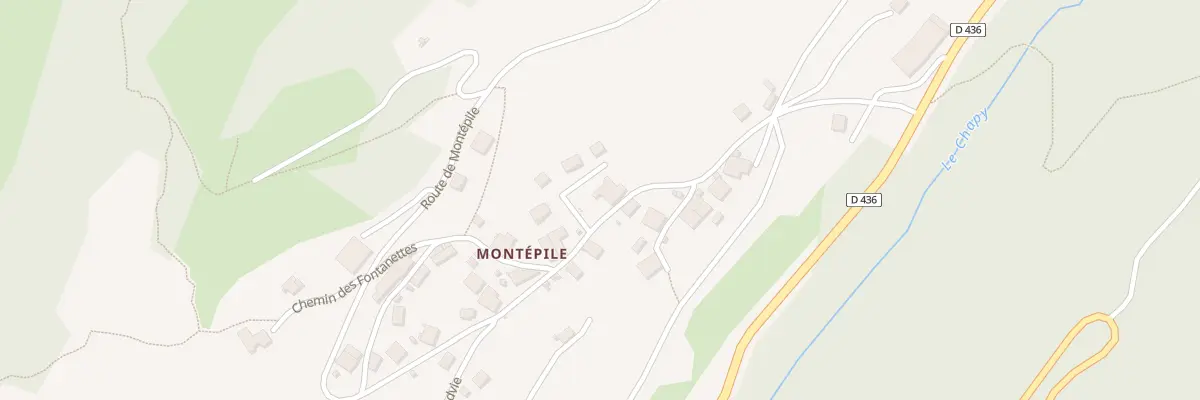 Plan du 263 Rte de Montépile à Septmoncel les Molunes