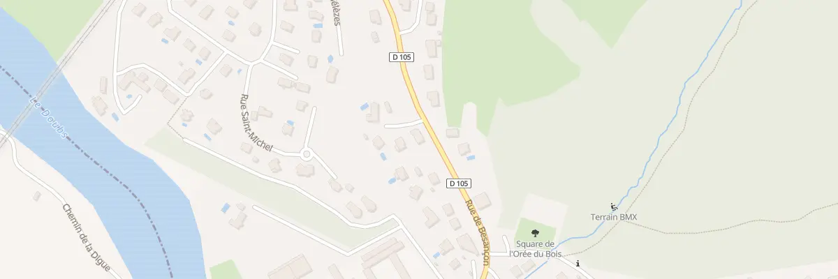 Plan du 17B Rue de Besancon à Montferrand-le-Château