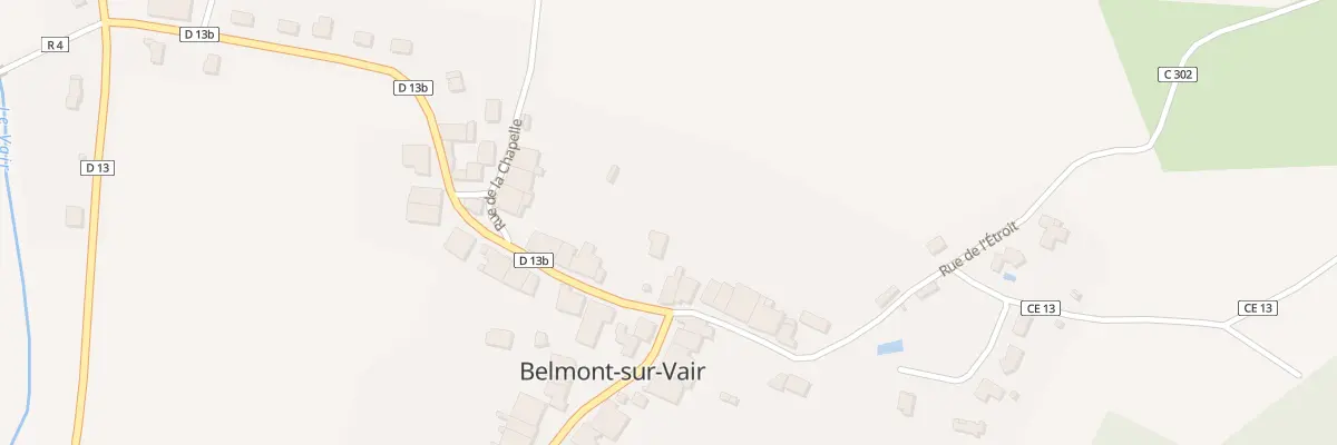Plan du 30 Rue du Château à Belmont-sur-Vair