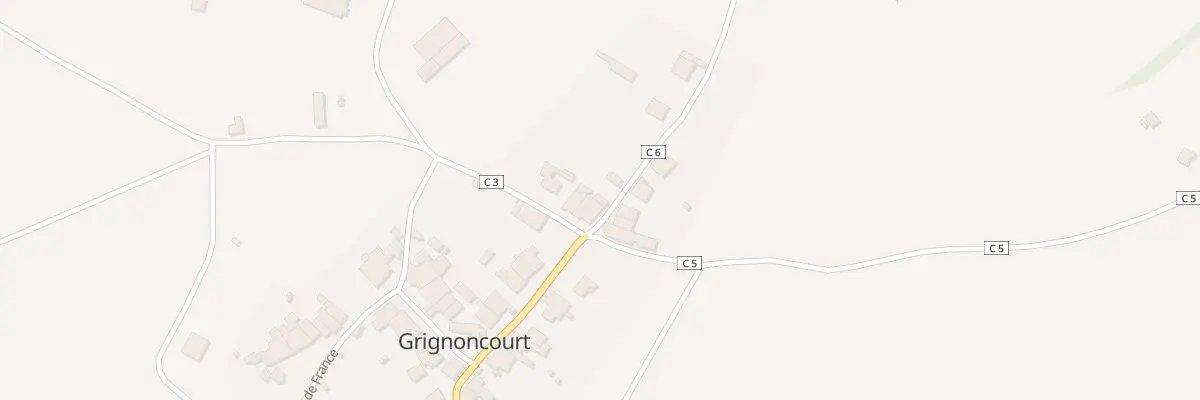 Plan du 6 Rte de Lironcourt à Grignoncourt