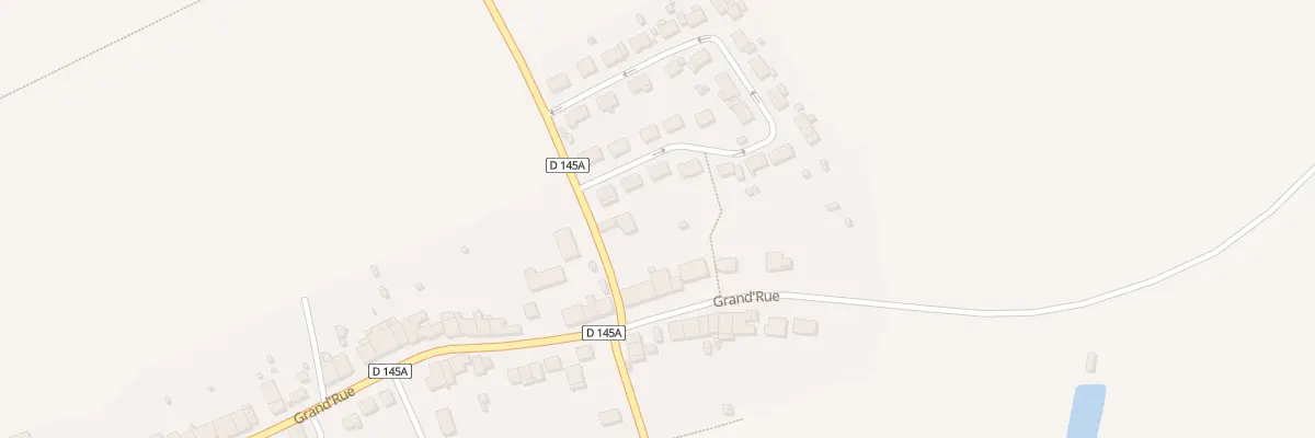 Plan du 10 Rue Grand Rue à Bettainvillers