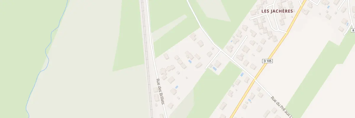 Plan du 1 Imp Le Clos des Acacias à Montferrand-le-Château