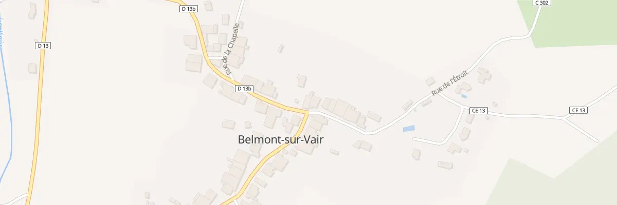 Plan du 10 Rue du Château à Belmont-sur-Vair
