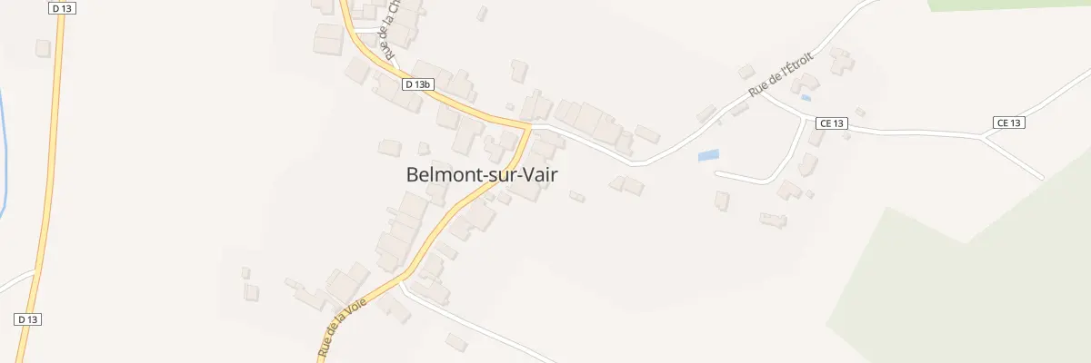 Plan du 31 Rue de la Voie à Belmont-sur-Vair
