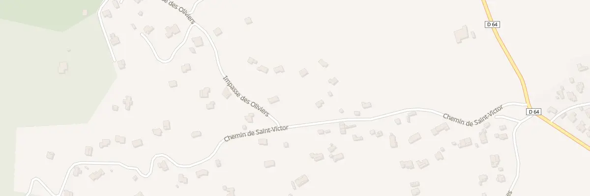 Plan du 460 Saint Victor à Mazaugues
