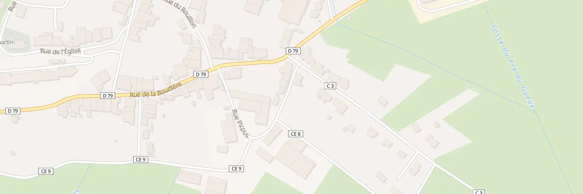 Plan du 32 Rue du Caron à Dommartin-sur-Vraine