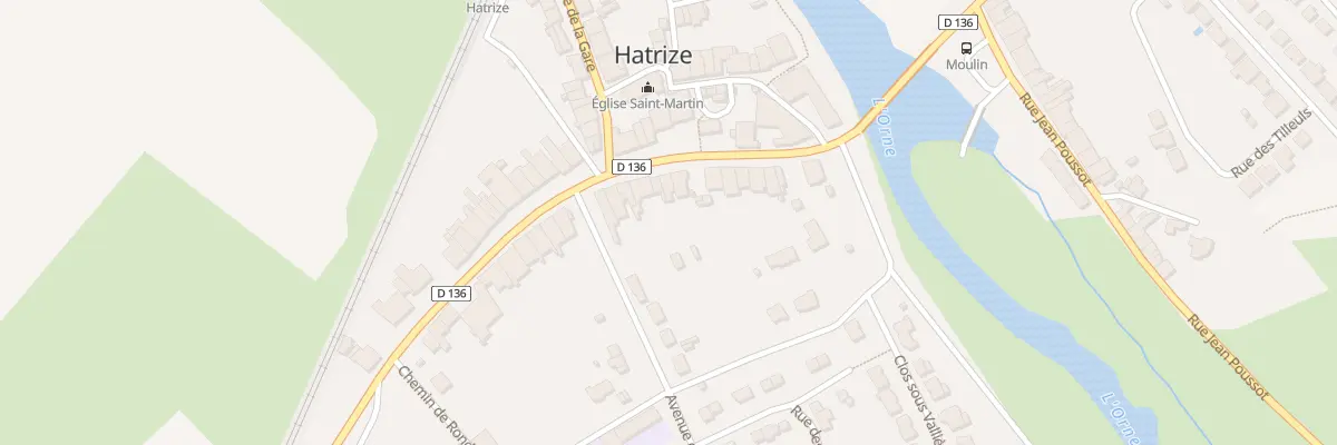 Plan du 25 Rue de Verdun à Hatrize