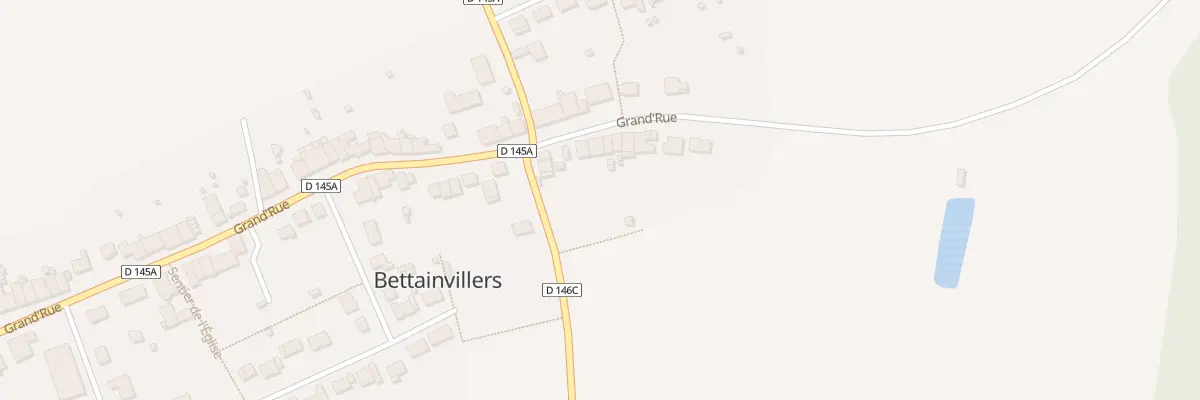 Plan du 11 Grand Rue à Bettainvillers