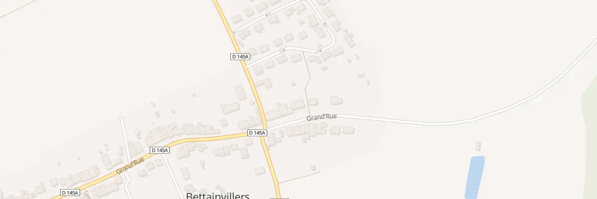 Plan du 6 Rue Grand Rue à Bettainvillers