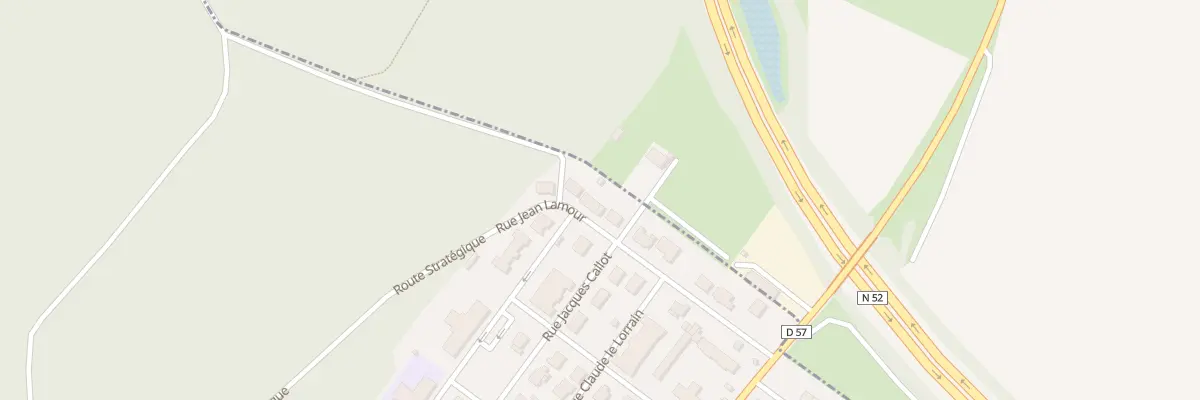 Plan du 14 Rue Jean Lamour à Errouville