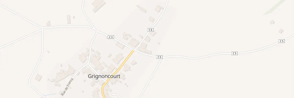Plan du 164 Rue de Monthureux à Grignoncourt