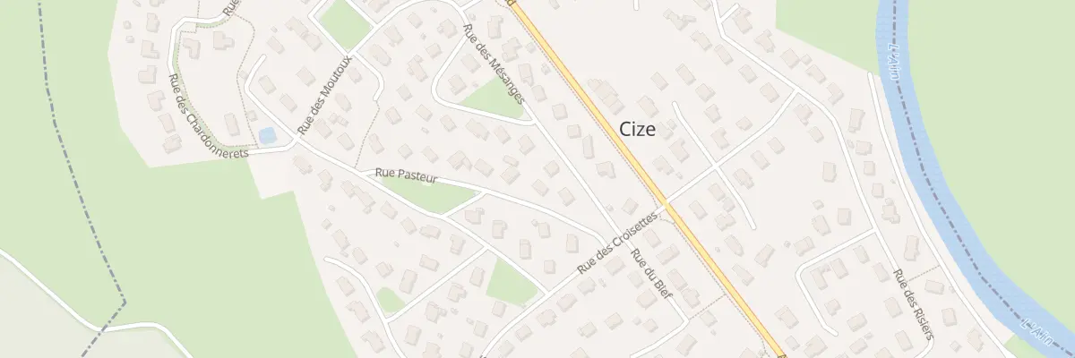 Plan du 2 Rue Pasteur à Cize