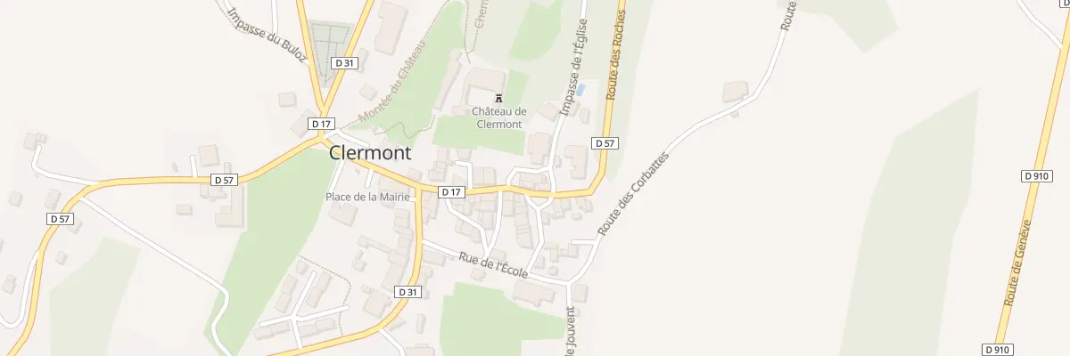 Plan du 12 Imp de l’Eglise à Clermont