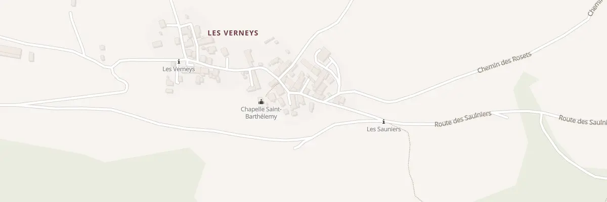 Plan du 334 Rte des Saulniers à Valbonnais