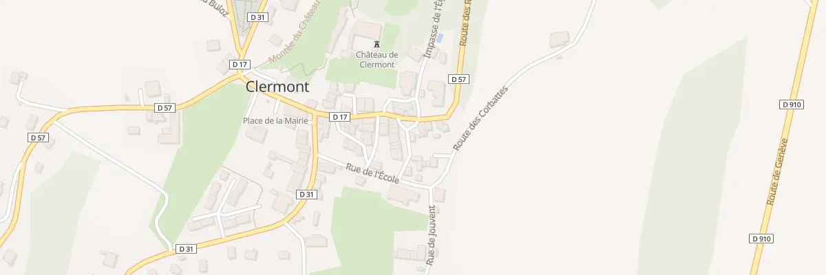 Plan du 19 Rue du Mont Pely à Clermont