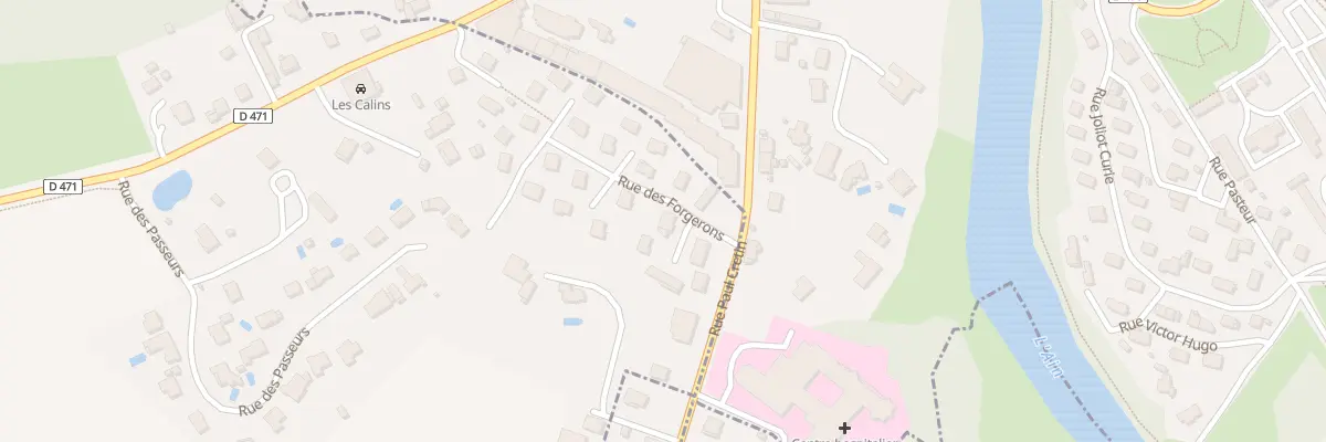 Plan du 7 Rue des Forgerons à Ney